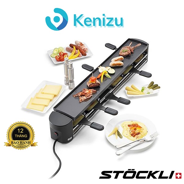 Bếp nướng 2 tầng Stockli Raclette Grill Cheesmax 6 người ăn - Hàng Đức