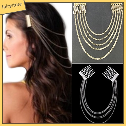 Cài tóc đính đá thời trang thanh lịch dành cho nữ