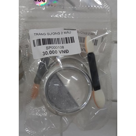 Tráng gương 2 màu bạc và trắng