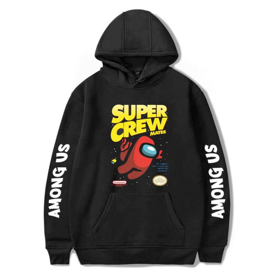 [RẺ VÔ ĐICH] HOODIE Super Crewmates - mẫu áo Among Us cực chất