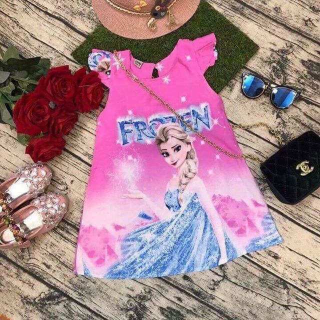 Váy lanh thái hình EOSA cho bé gái 15-25kg