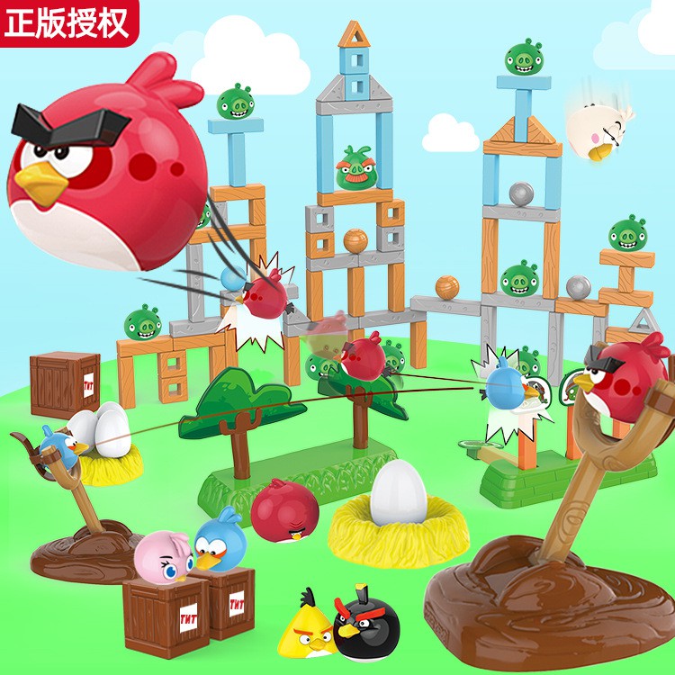 Bộ Đồ Chơi Xếp Hình Angry Bird Cho Bé Trai