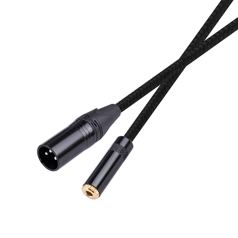 Dây Cáp Âm Thanh Chuyển Đổi Cổng XLR 3 5mm Sang XLR 3Pin Chuyên Dụng Cho Mic