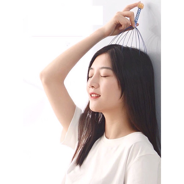 Cây massage đầu thư giãn