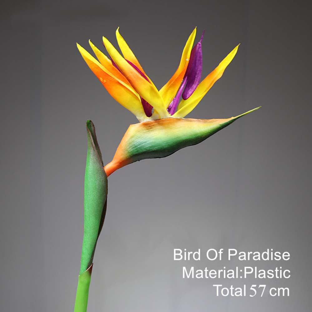 Nhánh hoa nhân tạo bằng lụa tự nhiên nhiều màu sắc dùng trang trí nhà cửa/ tiệc cưới xinh xắn