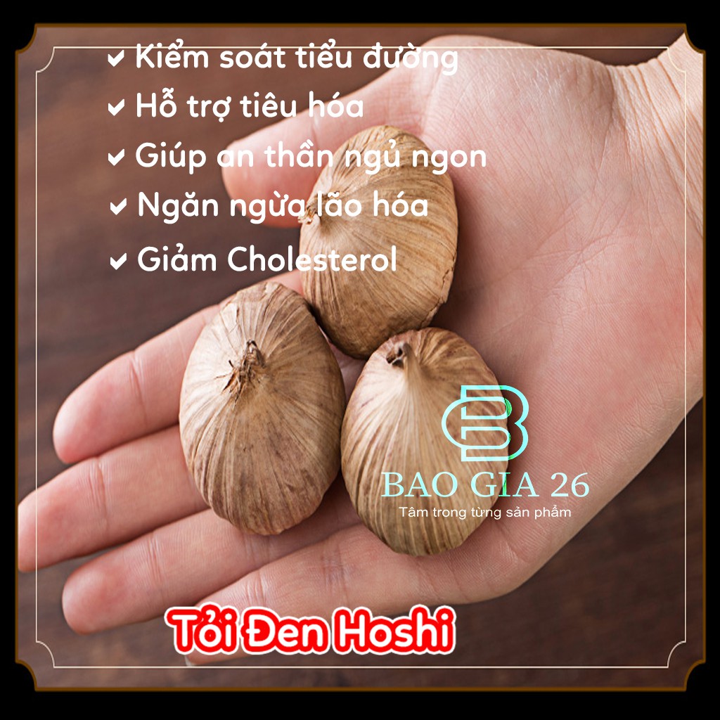 [500G] Tỏi Đen Cô Đơn - Lên Men Tự Nhiên 90 Ngày - Loại 2