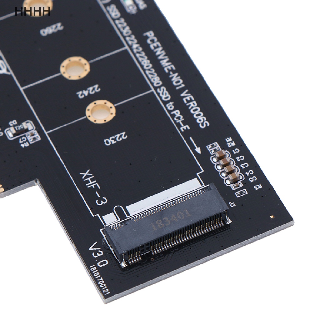Bộ chuyển đổi PCIE M2 PCI Express 3.0 x1 sang NVME SSD hỗ trợ 2230 2242 2260 ** | BigBuy360 - bigbuy360.vn