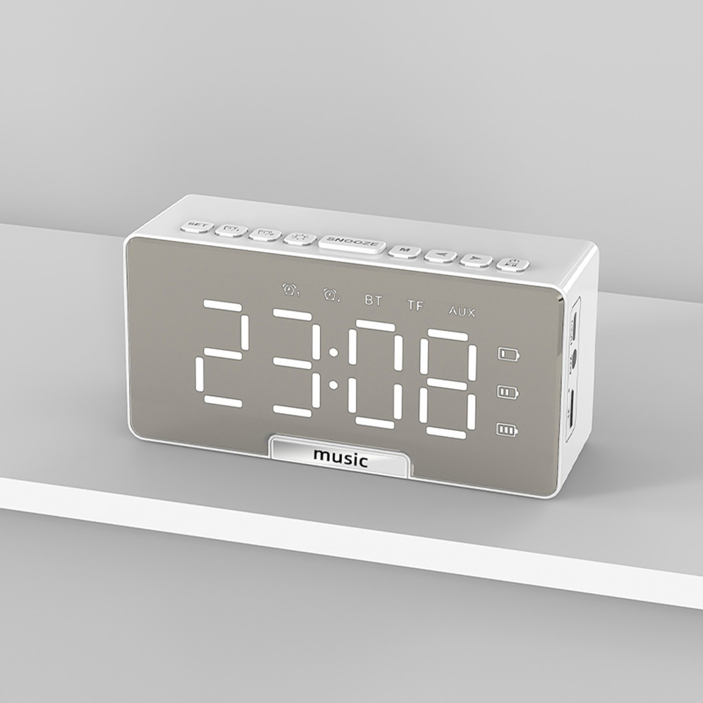 Loa Bluetooth Phát Sáng Đa Năng D7 Phong Cách Retro Tiện Dụng