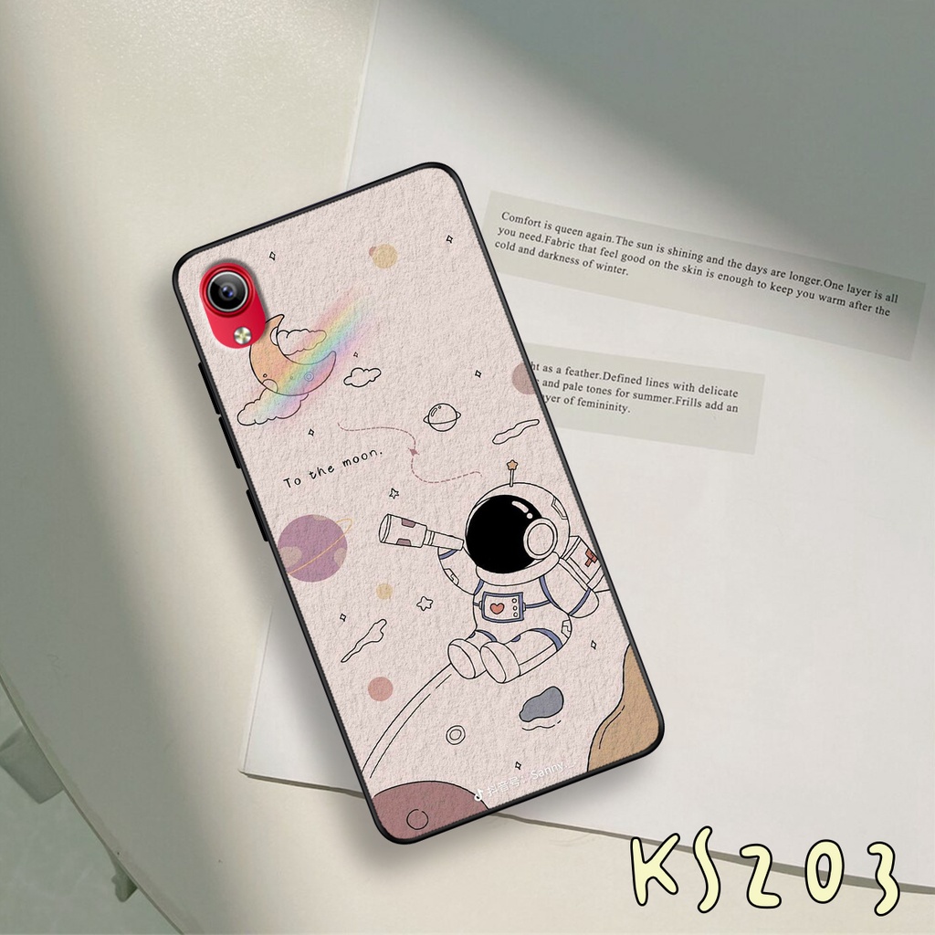 Ốp lưng Vivo Y91c - Vivo Y93 - Ốp in hình Phi hành gia cực hot