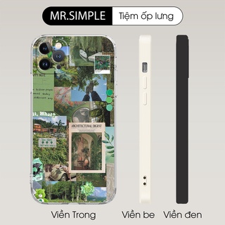 Ốp lưng Green Forest  XANH LÁ CÂY cho Iphone 5 6 7 8 Plus 11 12 Pro Max X Xr PAP20210210