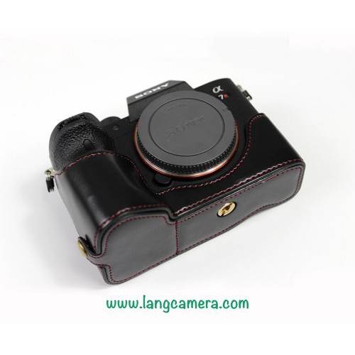 Bao da  - Half case máy ảnh Sony A7r4, A9II