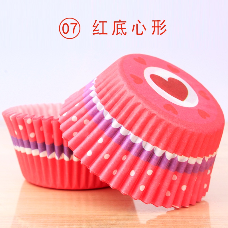 Set 100 cốc làm bánh cupcake dễ thương