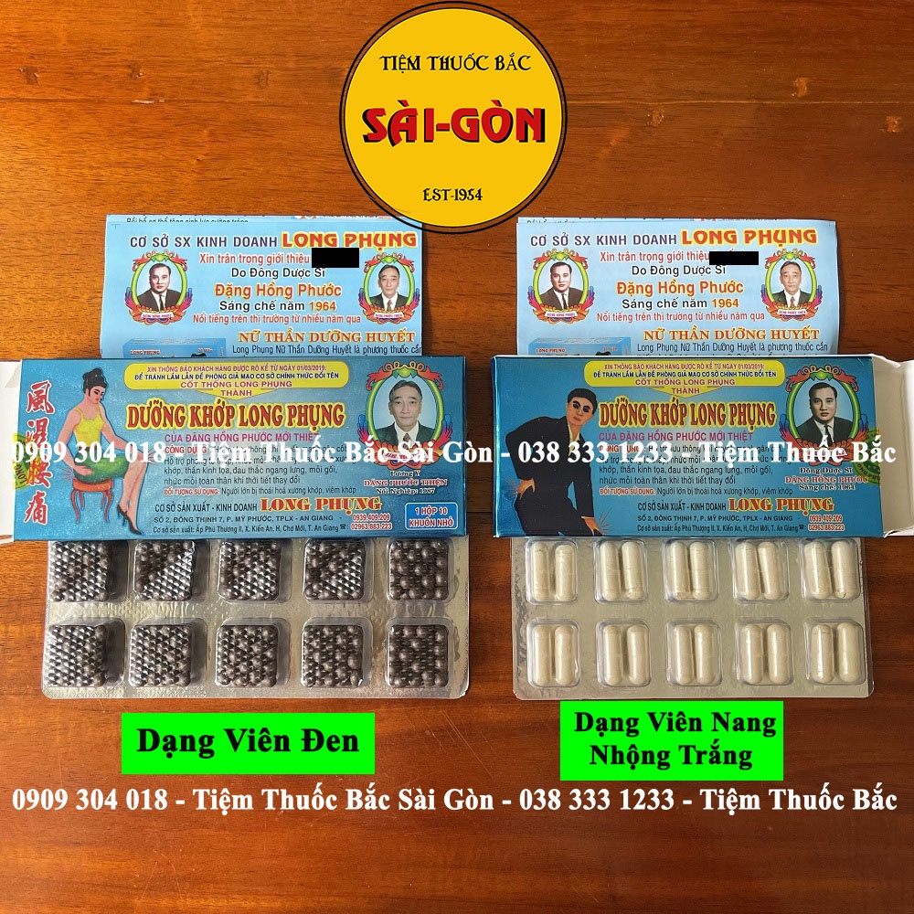 Cốt Thống Long Phụng - Dưỡng Khớp Long Phụng