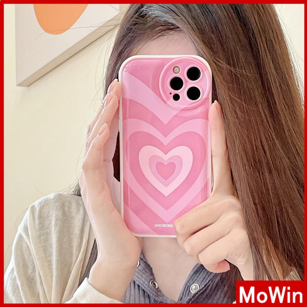 Ốp Điện Thoại Silicon Mềm Chống Sốc Họa Tiết Trái Tim Cho iPhone 11 Pro Max 13 Pro Max 12 Pro Max 7Plus xr XS Max