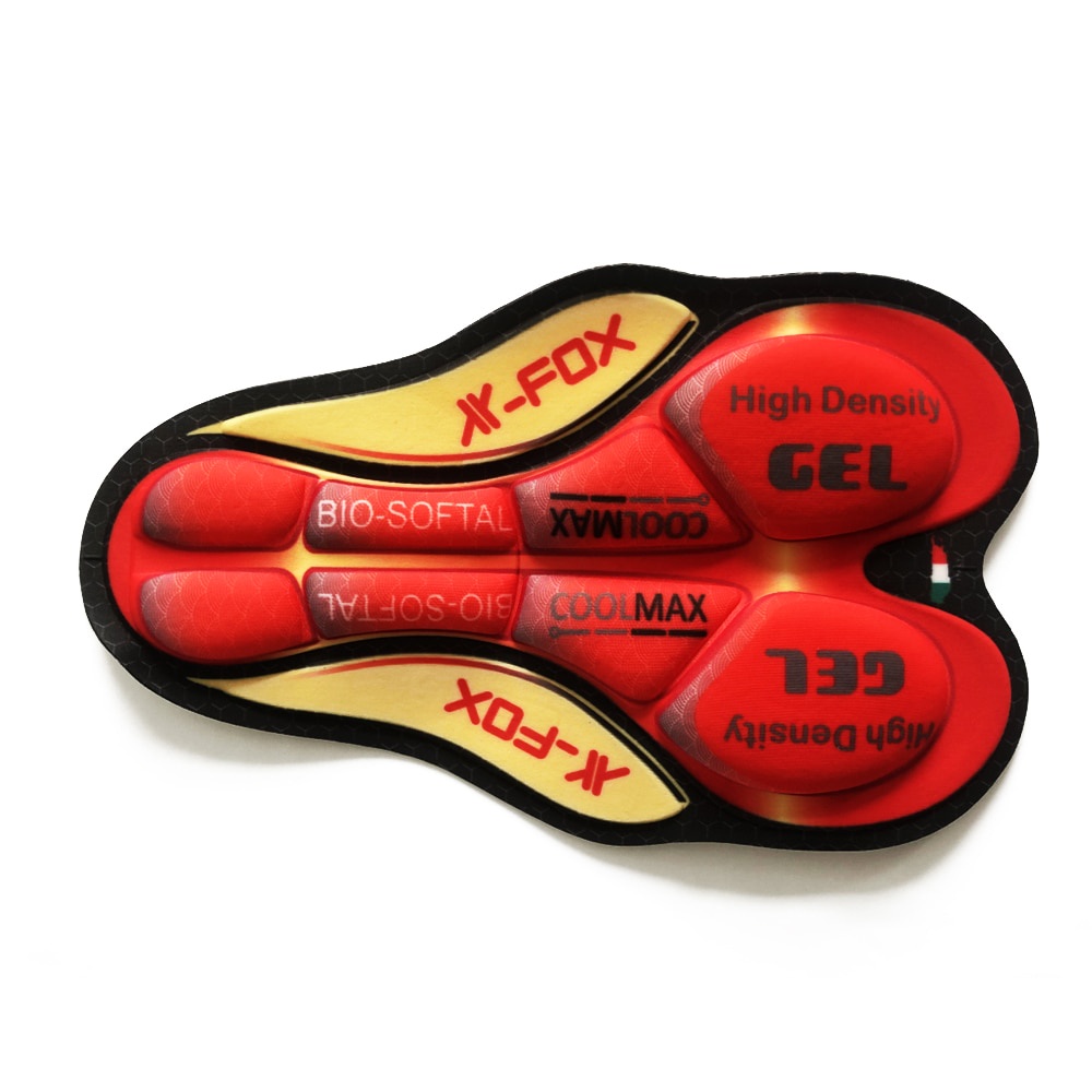 Quần Yếm Ngắn Có Đệm Gel Thoáng Khí Đi Xe Đạp Leo Núi Cho Nam