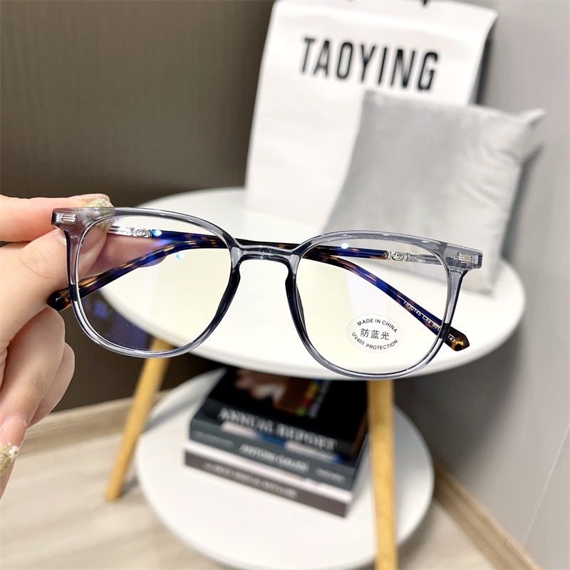 Mắt Kính TR90 Gọng Kim Loại Chống Ánh Sáng Xanh Thời Trang Chất Lượng Cao