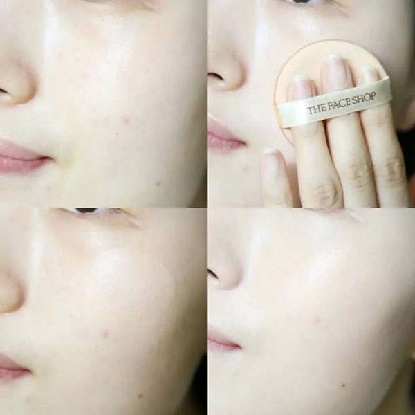 Kem Nền &amp; Phấn Phủ Gold Collagen Ampoule