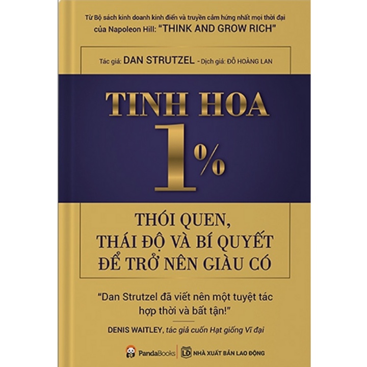 Sách - Tinh Hoa 1% - Thói Quen, Thái Độ Và Bí Quyết Để Trở Nên Giàu Có