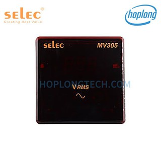 Mv305 96x96 đồng hồ tủ điện led selec đo điện áp