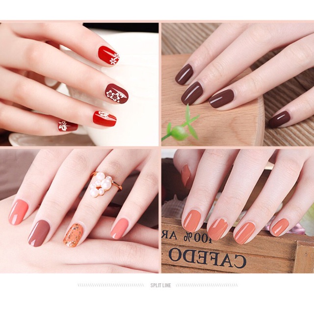 Bộ sơn móng tay 10 màu Honey