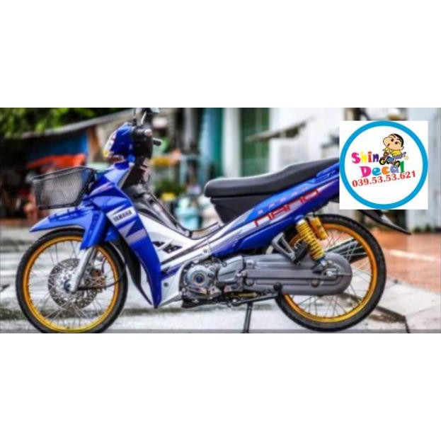 Tem xe Sirius mẫu Spark Nano thái tặng logo