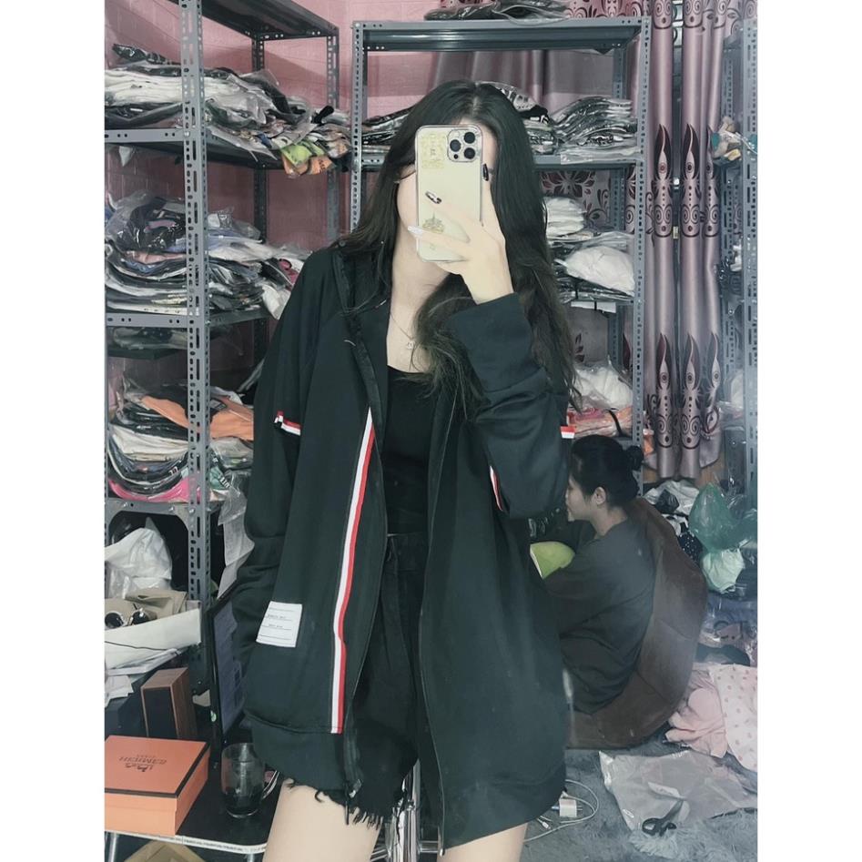 Áo Nắng Sọc Vai Viền Dày Mịn Form Rộng Nam Nữ Unisex Thoáng Mát Umi Hàn