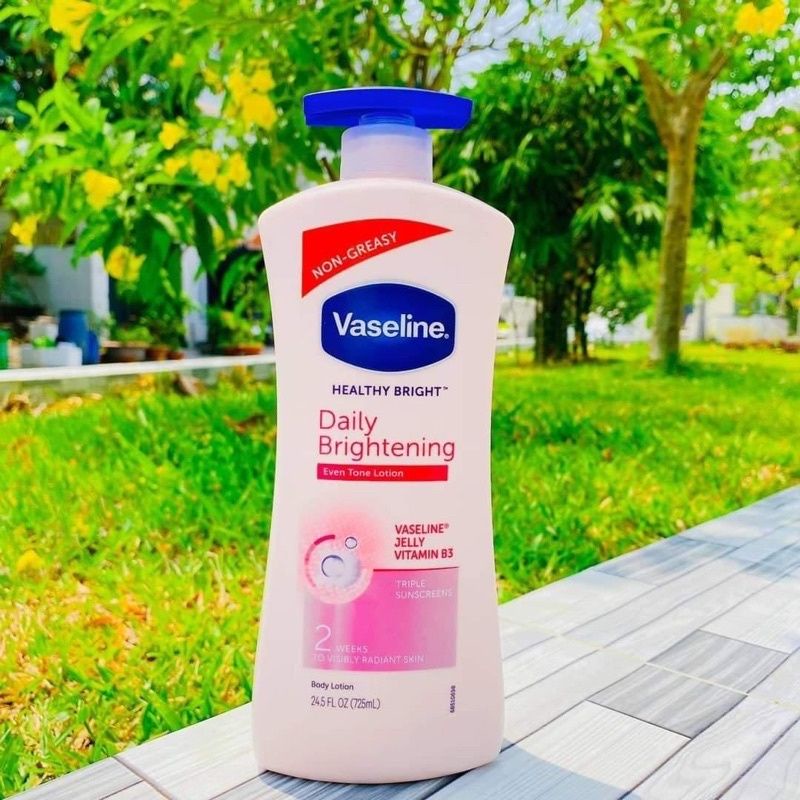 Sữa Dưỡng Thể Vaseline Mỹ Healthy Bright Daily Brightening - 725ml