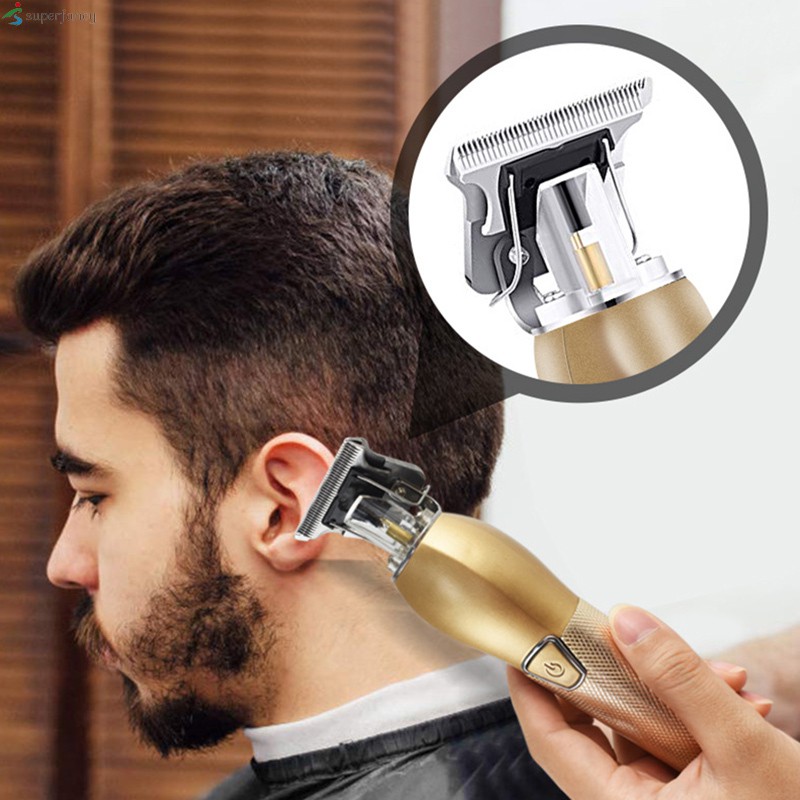 2021 New Professional Barber Clipper USB Charging Electric Retro Hair Clipper Trimmer for Home Hair Salon