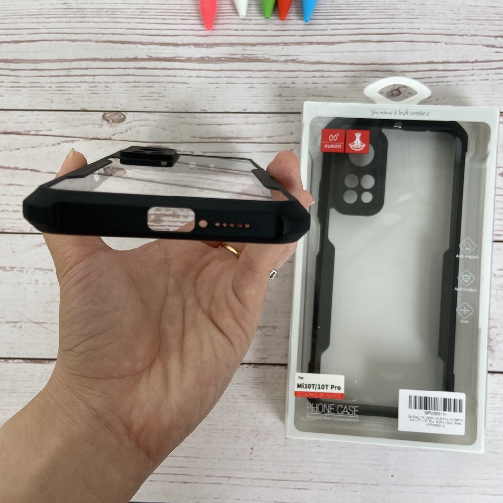 Ốp lưng XUNDD Xiaomi Mi 10T 5G / 10T Pro / K30S Ultra - Mặt lưng trong, Viền TPU, Chống sốc