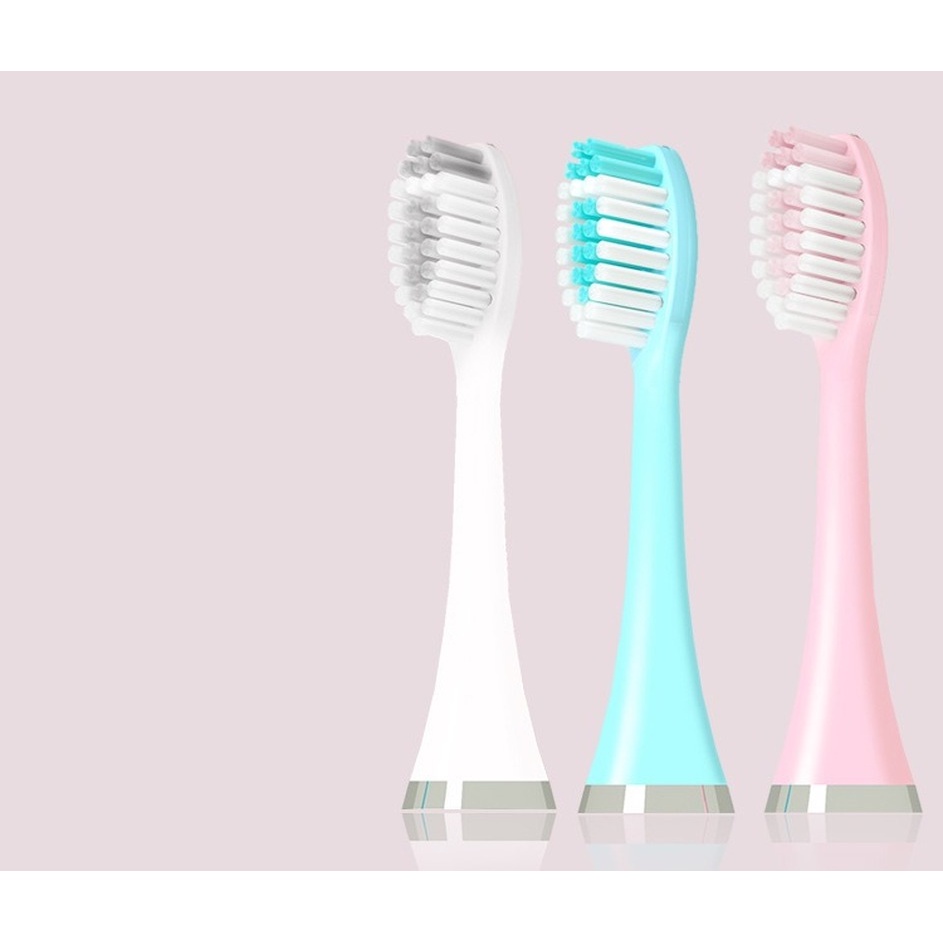 [Hàng mới về] Bàn chải đánh răng điện rung êm ái có pin không thấm nước lông mềm cho trẻ em