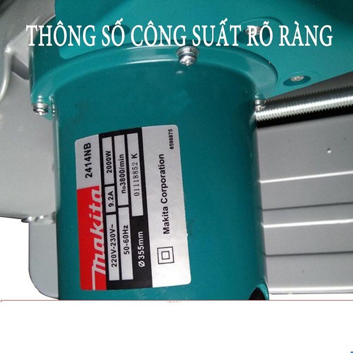 Máy cắt sắt bàn Makita-2414NB _ Nhật Việt official