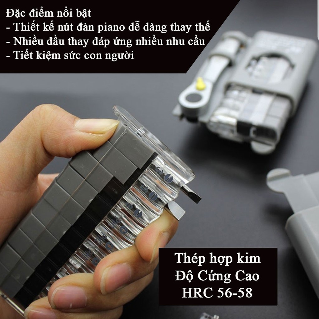 Bộ vặn vít nhật bản, tua vít, tovit đa năng, bộ dụng cụ sửa chữa đă năng cầm tay