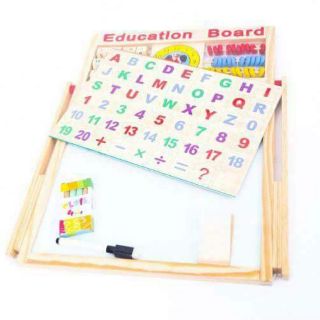 Bảng học gỗ 2 mặt cho bé