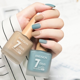 15ml Sơn móng tay mờ mới, sơn móng tay lâu trôi không bong tróc, sơn móng tay bóng mờ không làm trắng, khô nhanh.