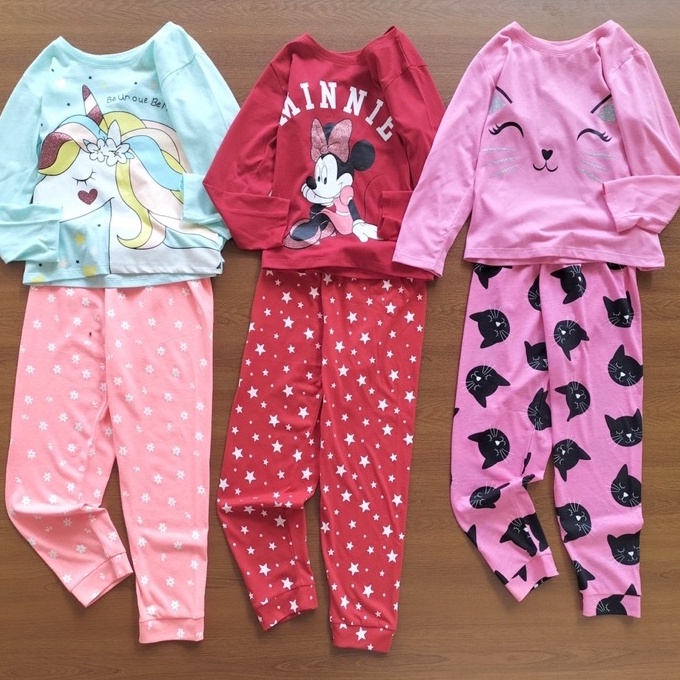Bộ thun dài tay Gymboree bé gái size đại (20-40kg)