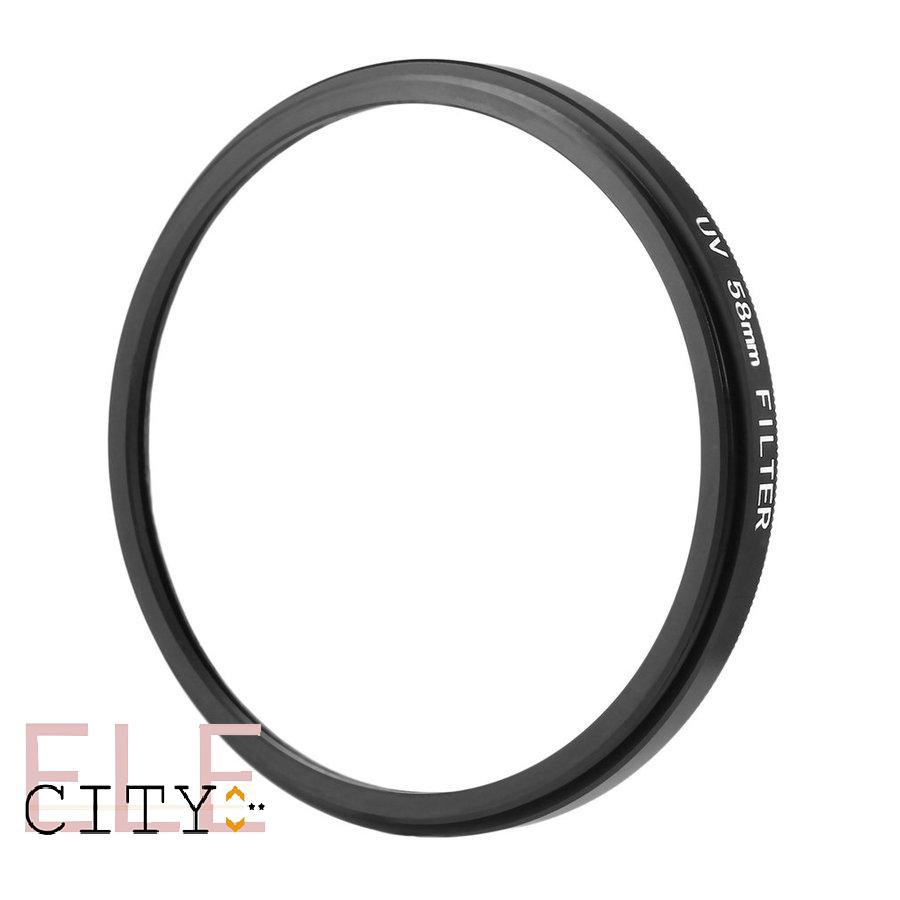 Kính Lọc Tia UV Siêu Tím 58mm 111Ee Cho Máy Ảnh Dslr