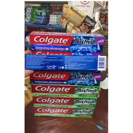 Kem Đánh Răng Colgate Max Fresh 180G Hương Bạc Hà/trà xanh