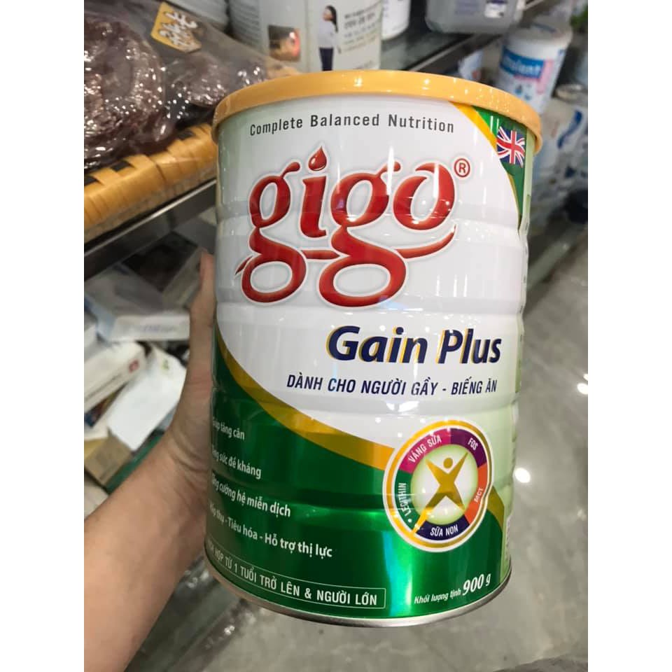 Sữa bột GIGO GAIN sữa dành cho người gầy 900gr