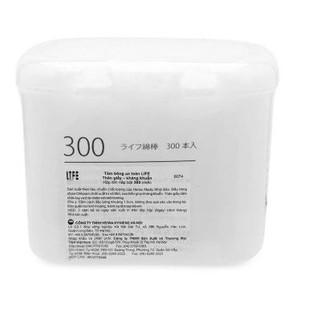 Bông tăm an toàn Life Nhật Bản - 300