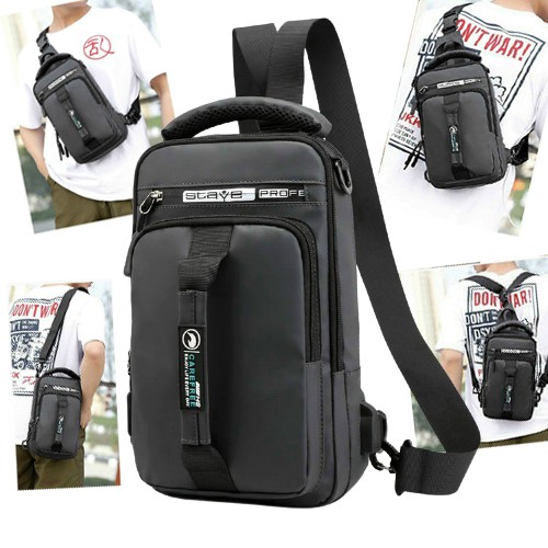 Túi đeo chéo nam đa năng chống nước bền bỉ, Túi chéo nam TC60-D