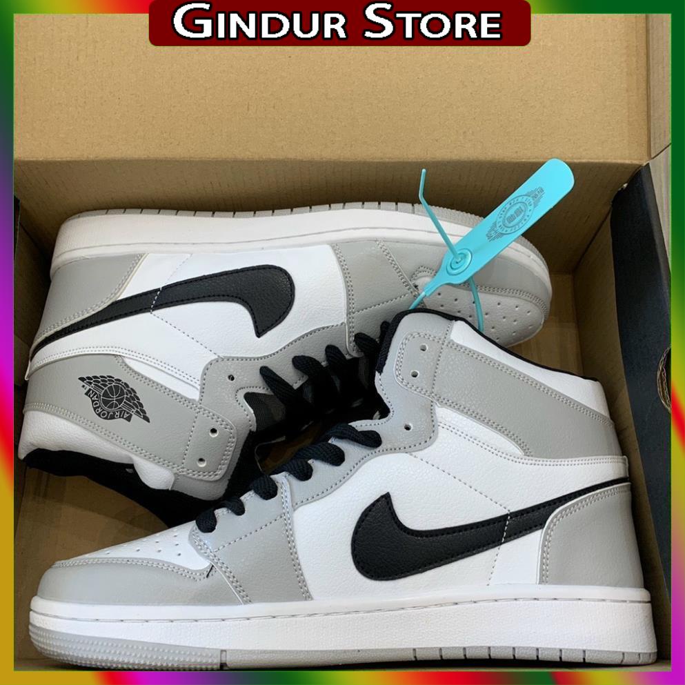 Giày thể thao Jordan cao cổ đen trắng, Giày air Jodan 1 high panda cao cổ nam nữ dễ phối đồ cực hot Full Box Bill