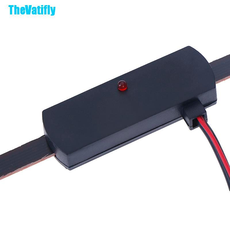Ăng Ten Khuếch Đại Tín Hiệu Am / Fm 12v Tự Động Ẩn
