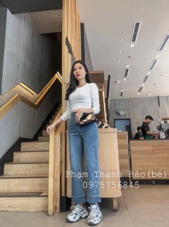 (Ảnh thật) Quần ống suông