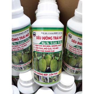 Lớn trái mít - Dưỡng trái xanh gai mít chai 500mL