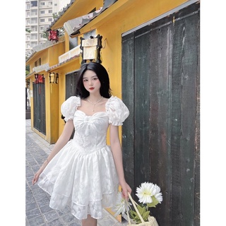 váy tơ hoa Sunny