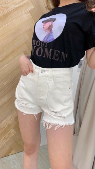 Quần short skinny