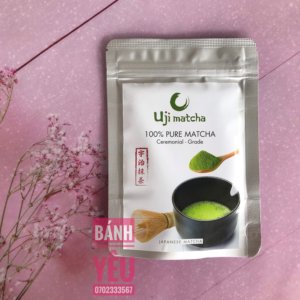 Bột trà xanh Nhật Bản Uji matcha 50g - PL39