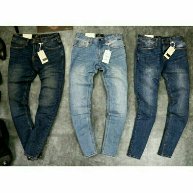 Quần Jean Dài Nam Co Giãn, Không Phai, Ống Slim Đứng | BigBuy360 - bigbuy360.vn