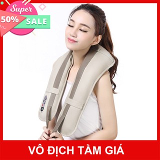 Máy đấm lưng, massage cổ, vai gáy nhật bản osaka, đai mát xa lưng