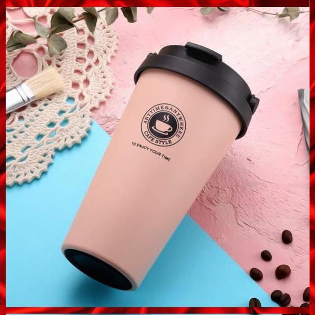 Bình giữ nhiệt, Ly giữ nhiệt Cafe Style hàn quốc cao cấp dung tích 500ml